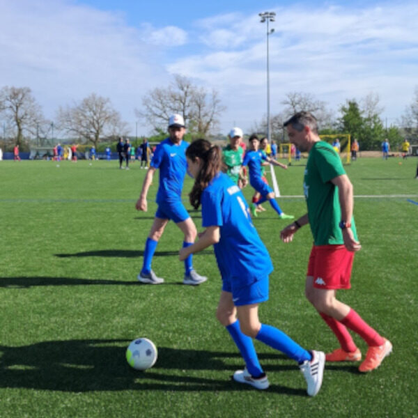 Foot en marchant